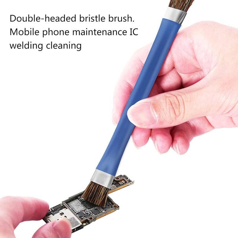 NGCG Durability Anti-Static ESD Safe Cleaning Brush Mother Board Cleaning Tools For Mother Board Circuit Board Brush, Blue - Image 2